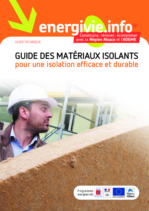Guide materiaux isolants – Energivie-Alsace